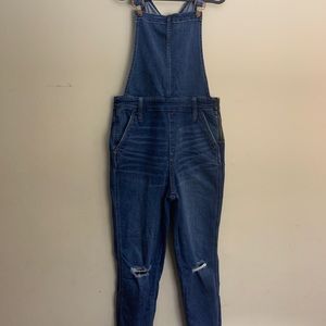 Jeans overalls size L. Mint condition